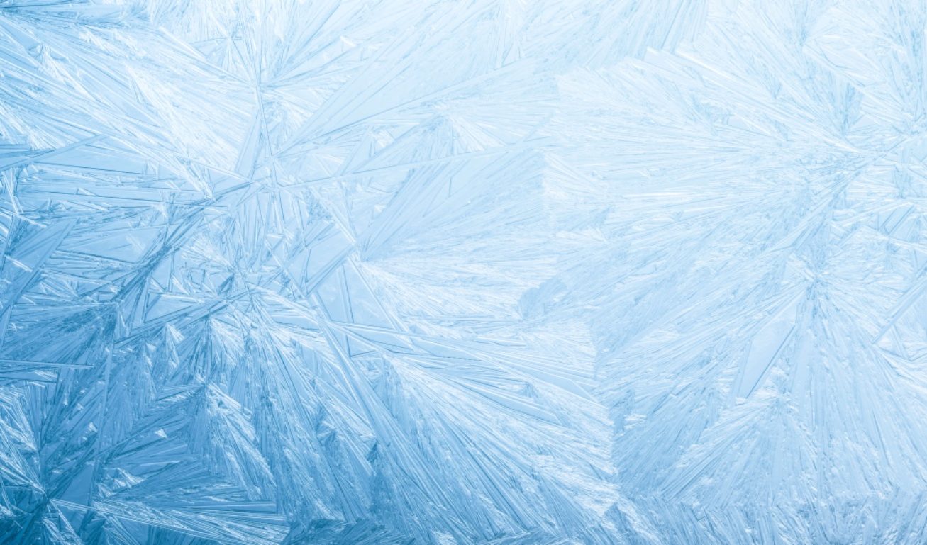 glace de surgélation