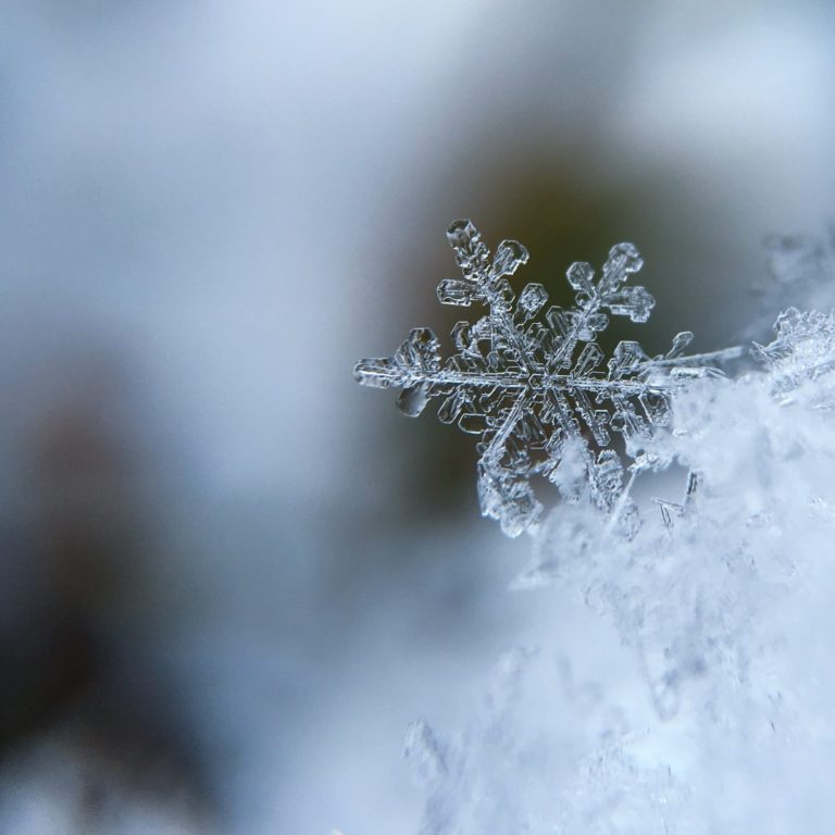 Etoile de glace symbolisant la congélation